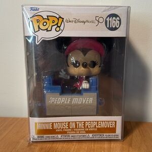 Funko Pop Minnie Mouse in Blue PeopleMover